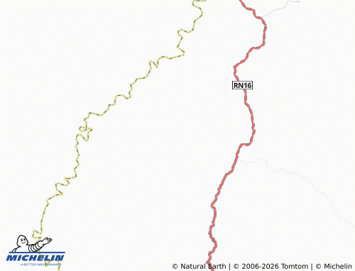 MICHELIN Mabubu map - ViaMichelin