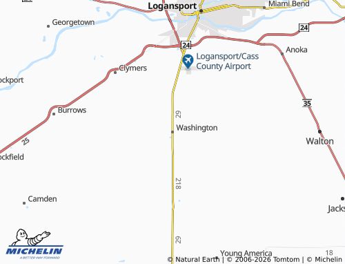 Mappa MICHELIN Washington - ViaMichelin