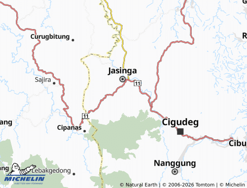 Carte MICHELIN Jugala Jaya - ViaMichelin