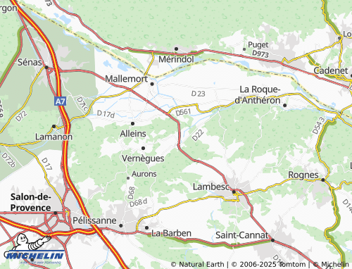 Mapa MICHELIN Les Carlats - ViaMichelin
