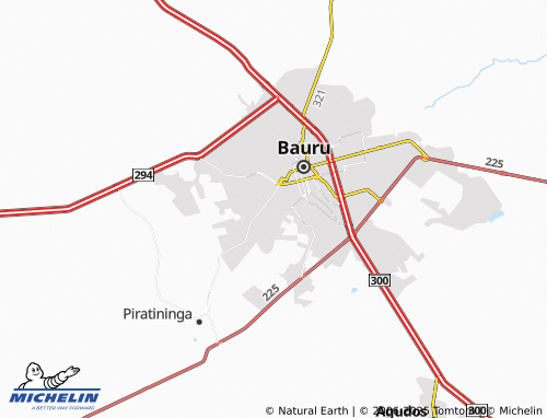 MICHELIN Jardim Terra Branca map - ViaMichelin