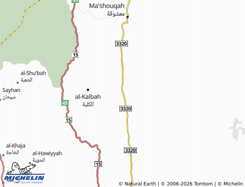 MICHELIN-Landkarte al-Deewan - ViaMichelin