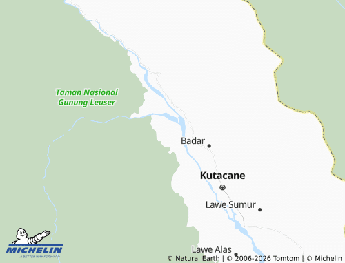 Mapa MICHELIN Terutung Kute - ViaMichelin