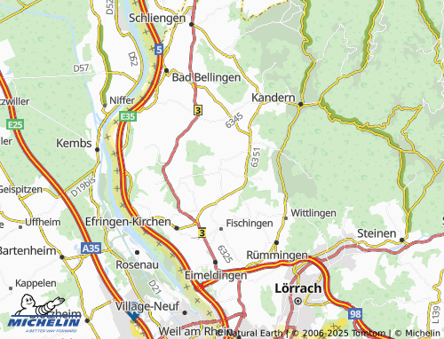 MICHELIN-Landkarte Mappach - ViaMichelin