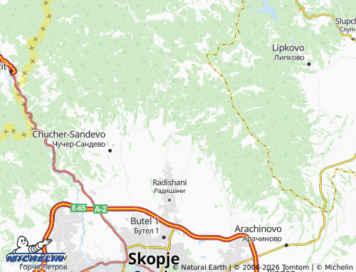 Mapa MICHELIN Ljubanci - ViaMichelin
