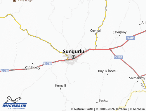 Mappa MICHELIN Fevzi Paşa - ViaMichelin