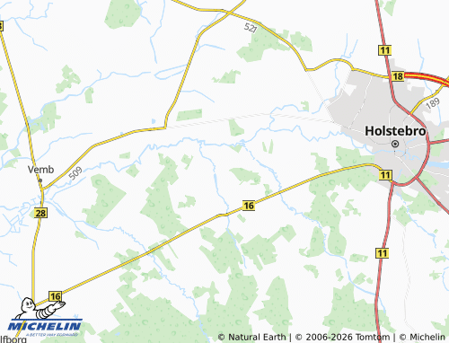 Mappa MICHELIN Estrup - ViaMichelin