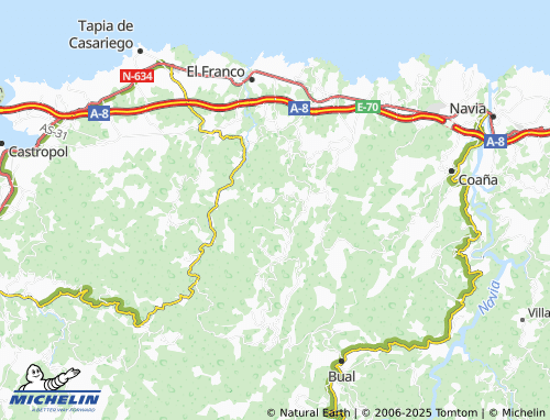 Mapa MICHELIN Ludeiros - ViaMichelin