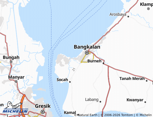 Carte MICHELIN Mertajasah - ViaMichelin