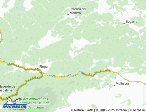 MICHELIN Cañada del Provencio map - ViaMichelin