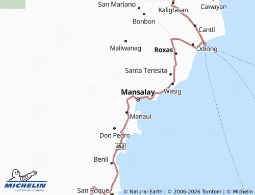 MICHELIN Panaytayan map - ViaMichelin