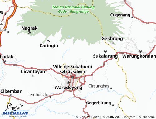 MICHELIN-Landkarte Karawang - ViaMichelin