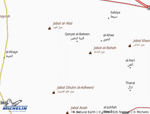 MICHELIN-Landkarte al-Khalsah - ViaMichelin