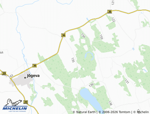 Mapa MICHELIN Alavere - ViaMichelin