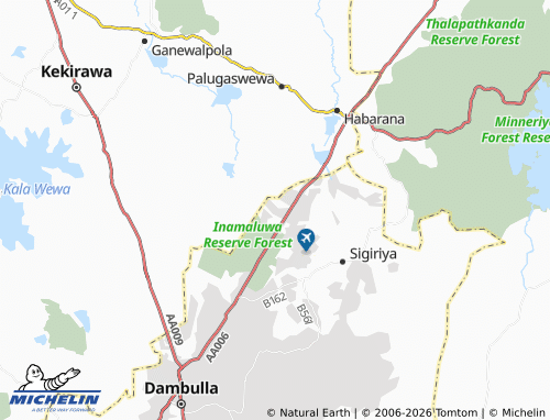 Mapa MICHELIN Siyambala Wewa - ViaMichelin