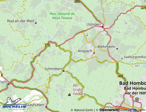 MICHELIN Brombach map - ViaMichelin
