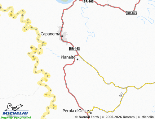 Mappa MICHELIN Planalto - ViaMichelin