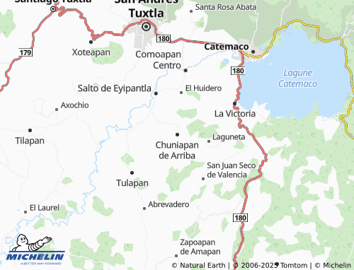 MICHELIN Chuniapan de Arriba map - ViaMichelin
