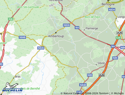 MICHELIN Gérimont map - ViaMichelin