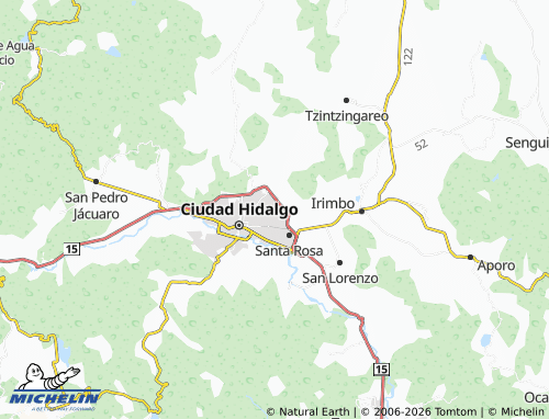 Mapa MICHELIN El Naranjo - ViaMichelin