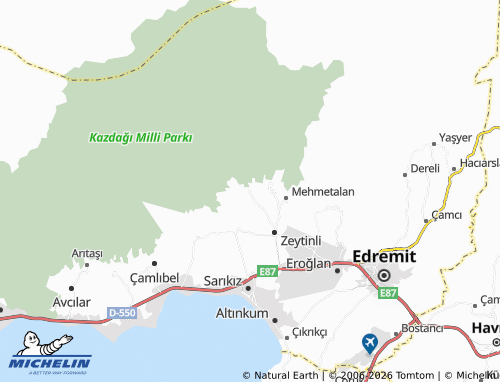 MICHELIN Beyoba map - ViaMichelin