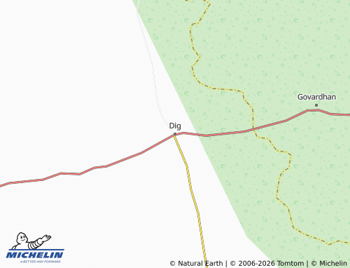 Carte MICHELIN Dig - ViaMichelin
