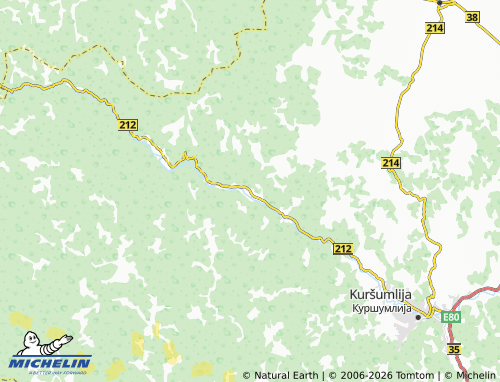 Mapa MICHELIN Žuč - ViaMichelin