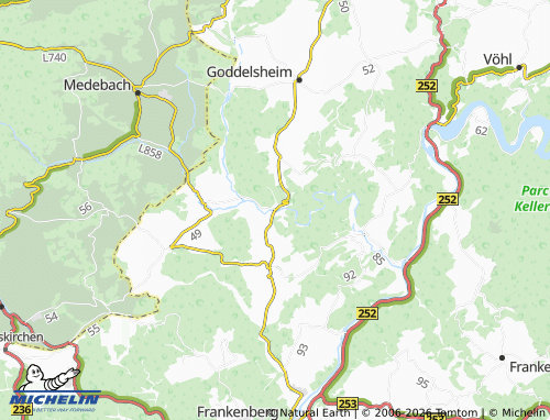 Mappa MICHELIN Dalwigksthal - ViaMichelin