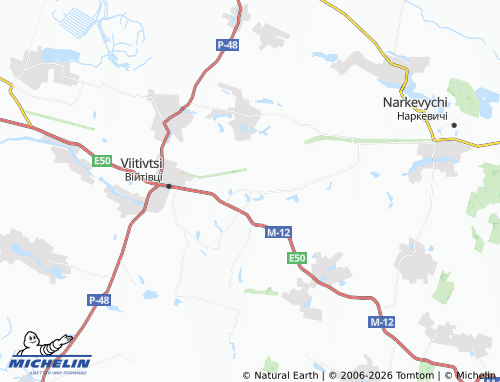 Mappa MICHELIN Kryshtopivka - ViaMichelin