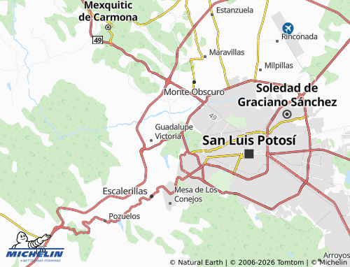 Mappa MICHELIN Horizontes Residencial - ViaMichelin
