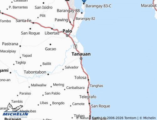MICHELIN Haclagan map - ViaMichelin