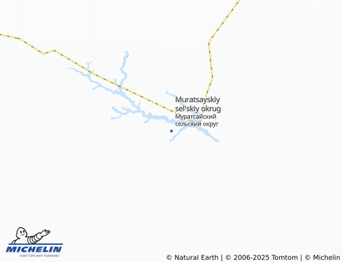 MICHELIN Muratsayskiy sel'skiy okrug map - ViaMichelin