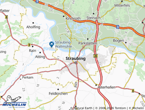 MICHELIN Kagers map - ViaMichelin