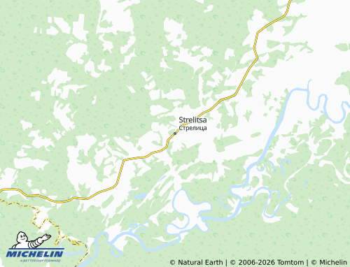 MICHELIN-Landkarte Strelitsa - ViaMichelin