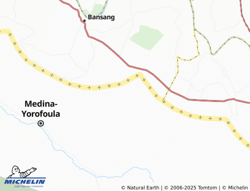 MICHELIN Hamdalaye Alfa map - ViaMichelin