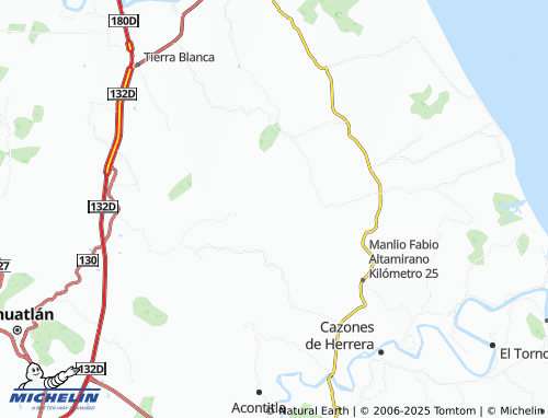 Mapa MICHELIN Salto de La Reforma - ViaMichelin