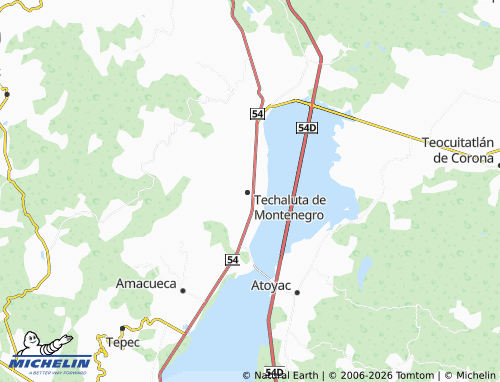Mapa MICHELIN Centro - ViaMichelin