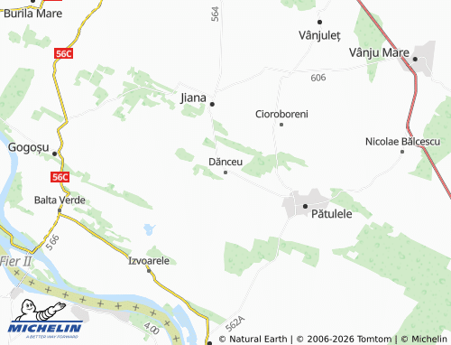 Mappa MICHELIN Dănceu - ViaMichelin