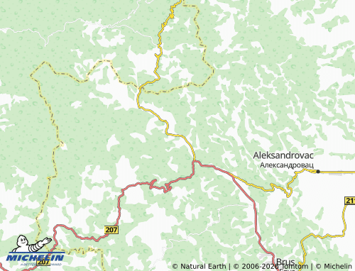 MICHELIN-Landkarte Pleš - ViaMichelin