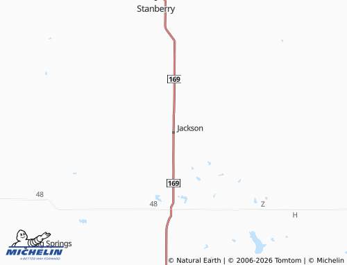 Mapa MICHELIN Jackson - ViaMichelin