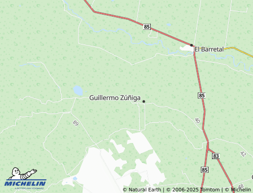 Mappa MICHELIN Emiliano Zapata - ViaMichelin