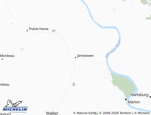 Mappa MICHELIN Jamestown - ViaMichelin