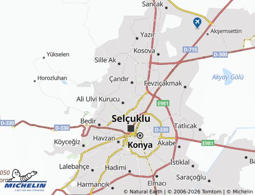 Mappa MICHELIN Dokuz - ViaMichelin
