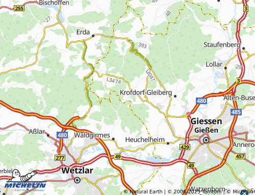 Carte MICHELIN Haina - ViaMichelin