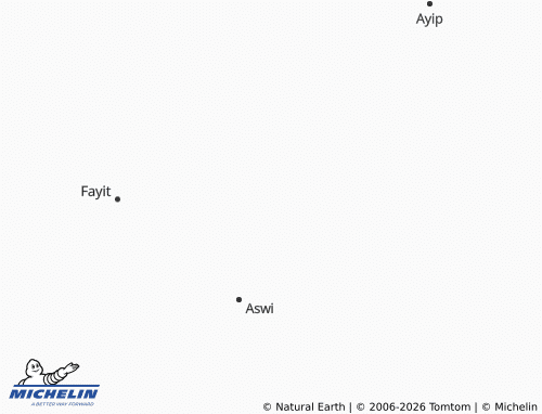 MICHELIN Kagas map - ViaMichelin