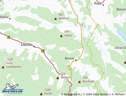 MICHELIN Kamianna map - ViaMichelin
