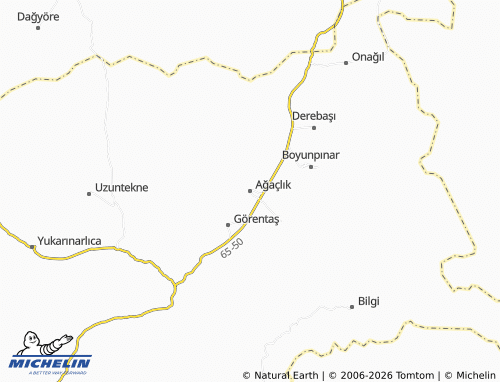 Mappa MICHELIN Ağaçlık - ViaMichelin