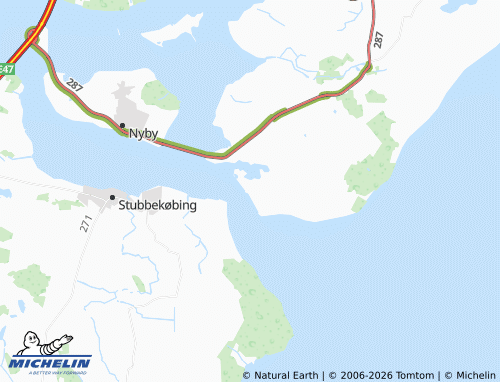 Mappa MICHELIN Hårbøllebro - ViaMichelin