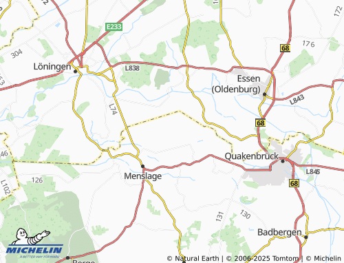 MICHELIN Herberger Zuschlag map - ViaMichelin