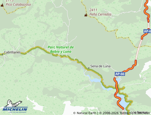 MICHELIN Villafeliz map - ViaMichelin